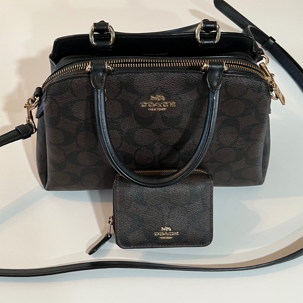 Coach Unisex Mini Lillie Carryall & wallet